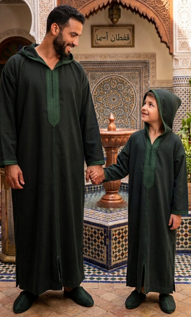 جلابة الأب والإبن
